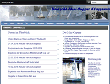Tablet Screenshot of mini-cupper.org